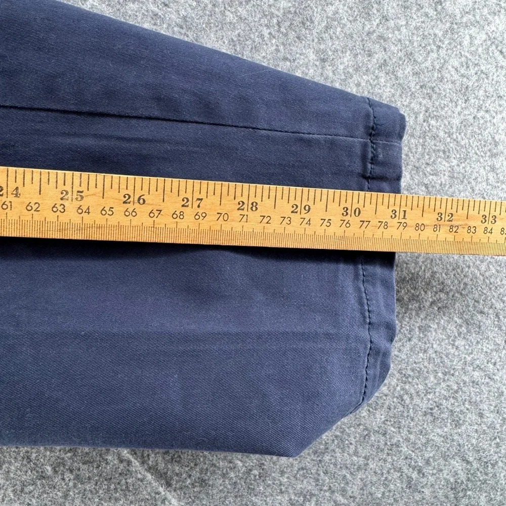 Izod Saltwater Stretch Chino Pants Mens 30x32 Cadet Navy Straight Fit NWT